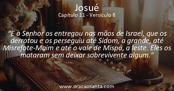 Josué 11:8