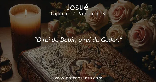 Josué 12:13