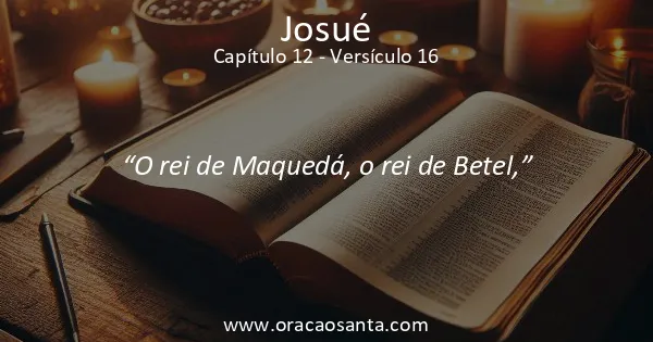 Josué 12:16