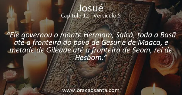 Josué 12:5