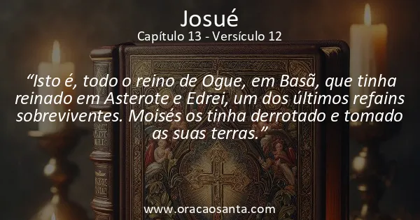 Josué 13:12