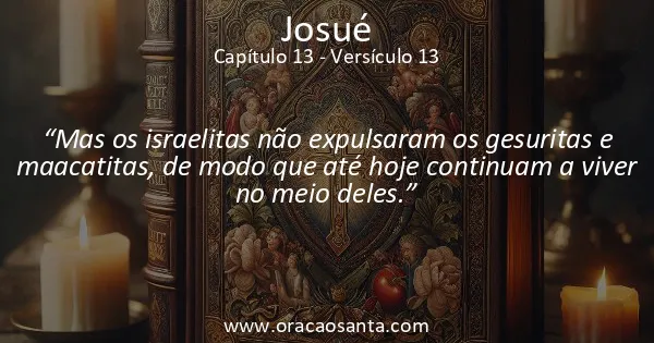 Josué 13:13