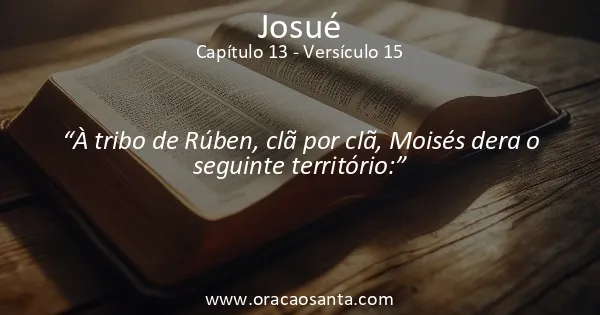 Josué 13:15