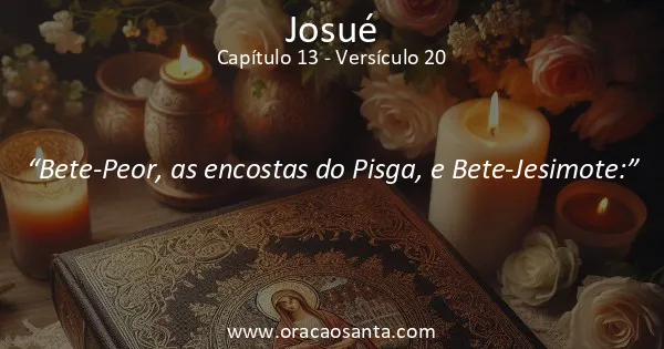 Josué 13:20