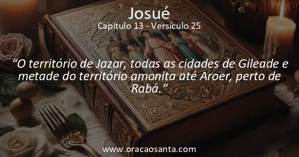Josué 13:25