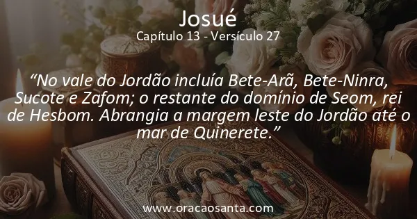 Josué 13:27