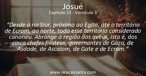 Josué 13:3