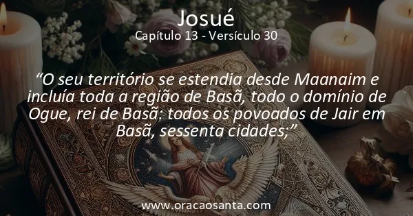 Josué 13:30