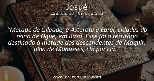Josué 13:31