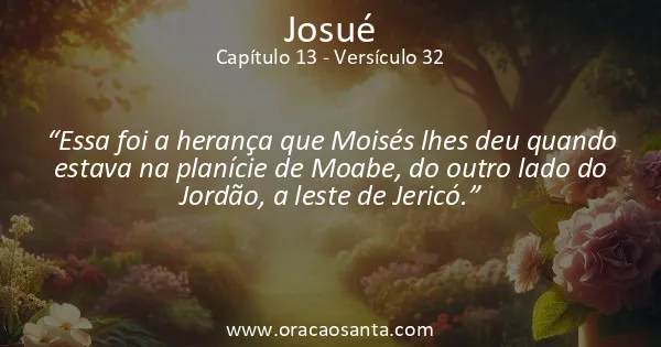 Josué 13:32