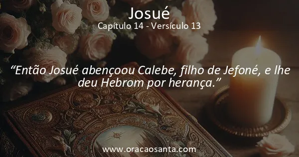 Josué 14:13