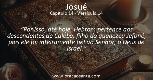 Josué 14:14