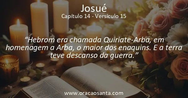 Josué 14:15