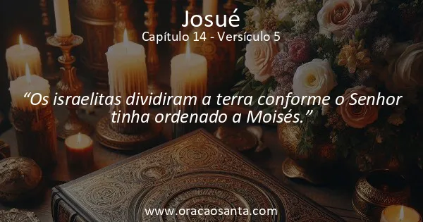 Josué 14:5