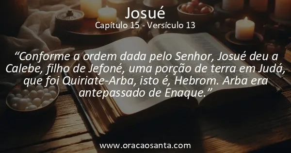 Josué 15:13