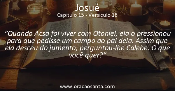 Josué 15:18