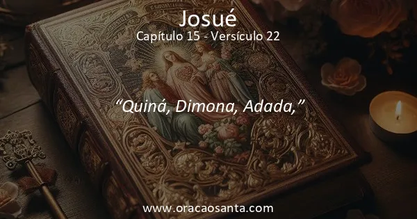 Josué 15:22