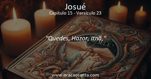 Josué 15:23