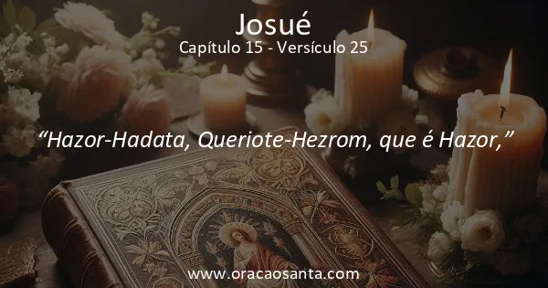 Josué 15:25