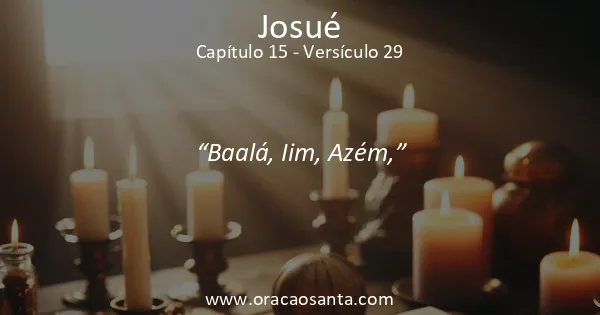 Josué 15:29