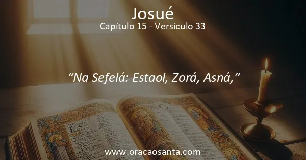 Josué 15:33