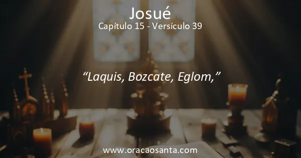 Josué 15:39