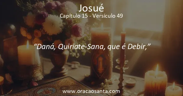 Josué 15:49