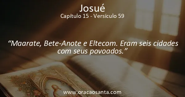 Josué 15:59