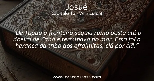 Josué 16:8