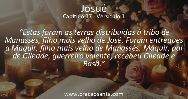 Josué 17:1