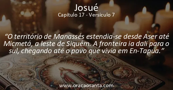 Josué 17:7