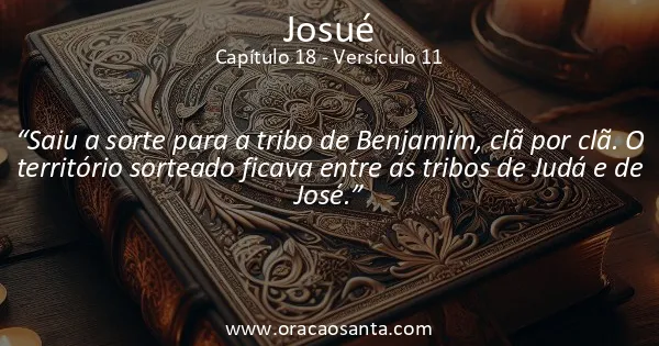 Josué 18:11