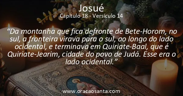 Josué 18:14
