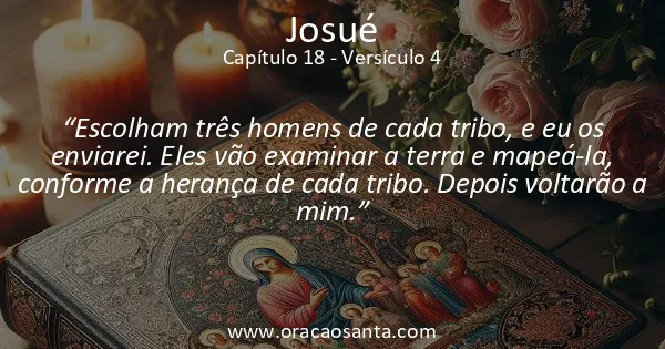 Josué 18:4