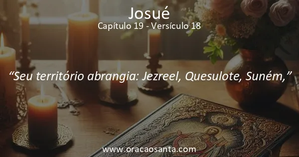Josué 19:18