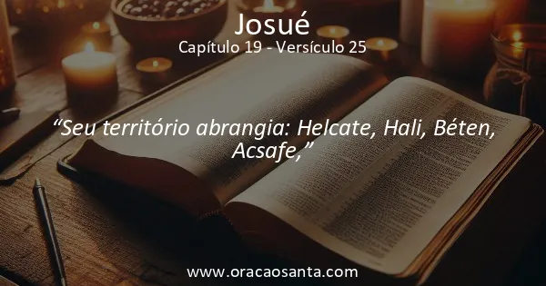 Josué 19:25