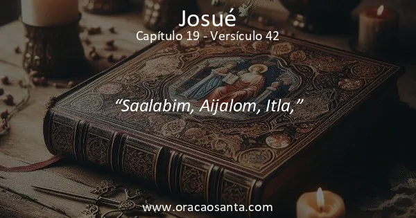 Josué 19:42