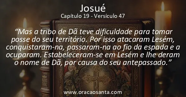 Josué 19:47