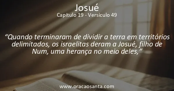 Josué 19:49