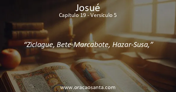 Josué 19:5
