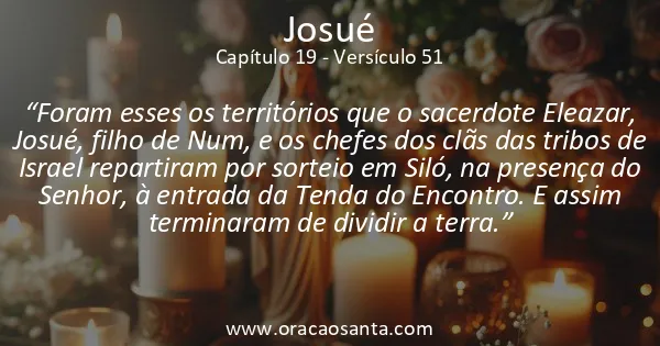 Josué 19:51