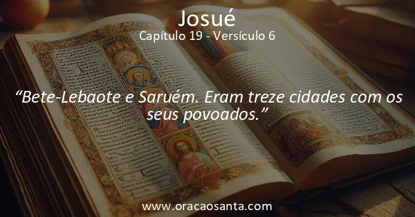 Josué 19:6