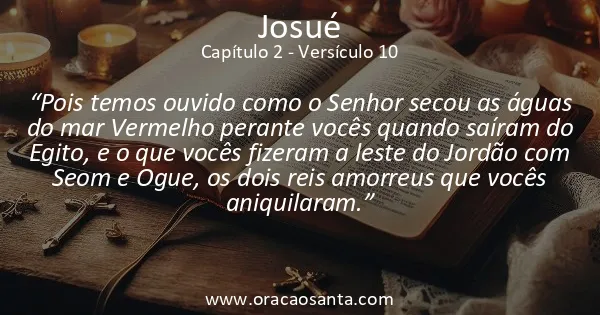 Josué 2:10