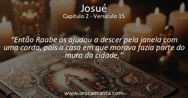 Josué 2:15