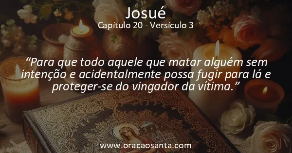 Josué 20:3