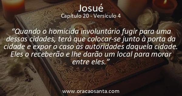 Josué 20:4