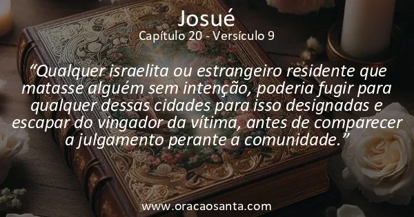 Josué 20:9