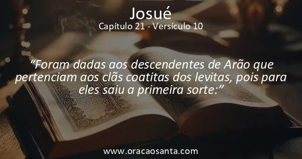 Josué 21:10