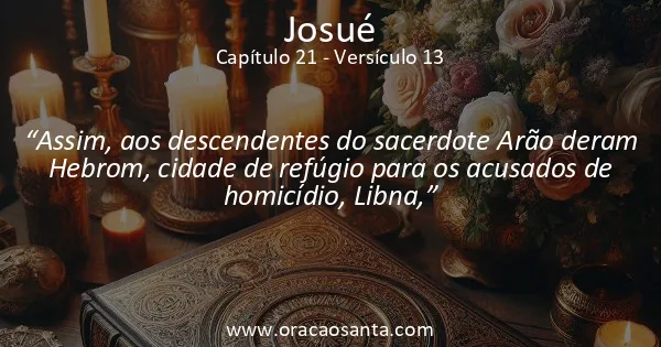 Josué 21:13