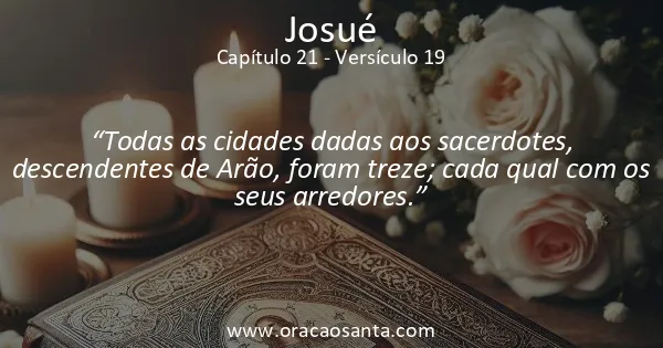 Josué 21:19